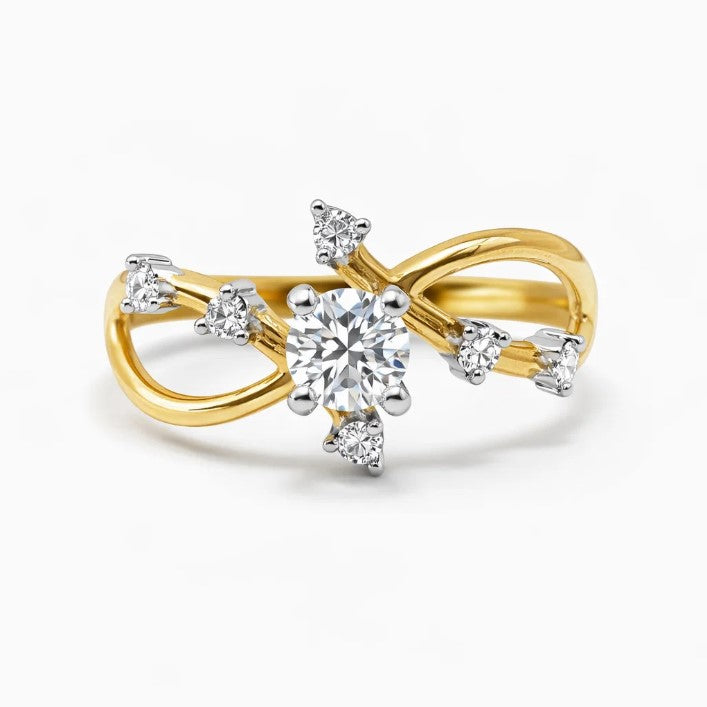 💎✨ FJ brings timeless beauty to life — where sparkling diamonds meet graceful design in 21k gold 💍