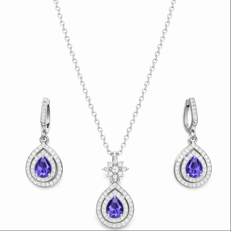 FJ 985 – Royal Teardrop Radiance Set